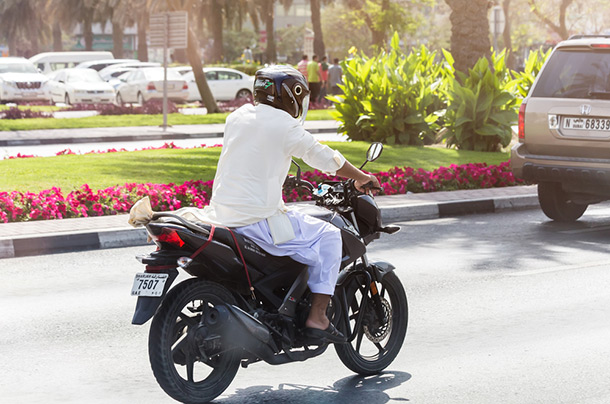 Rent a Motorcycle in Dubai